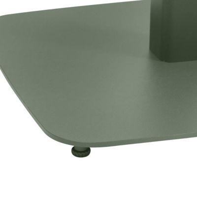 Table de jardin 2 places Alegoria 70x70cm vert laurier - Hespéride