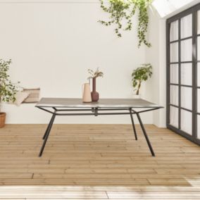 Table de jardin 6 places MEMPHIS 180x90x72cm