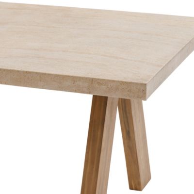 Table de jardin 8 personnes Venizia coloris acacia Hespéride L.250 x l.100 x H.76 cm