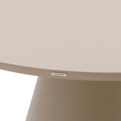 Table de jardin 8 personnes Yconia coloris argile Hespéride ⌀160 x H.75 cm