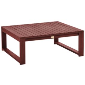 Table de jardin 90 x 75 cm Rouge foncé TIMOR