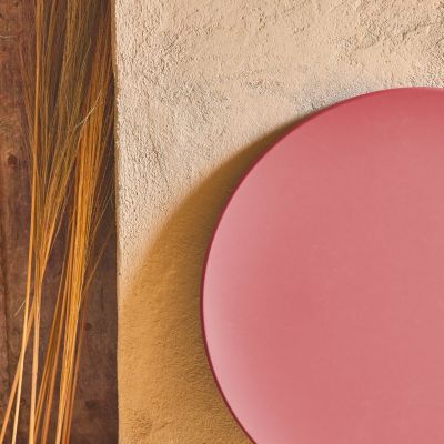 Table de jardin bistrot ronde D.60cm pliable en acier thermolaqué