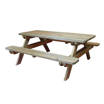 Table de jardin bois 4/6 places Rambouillet