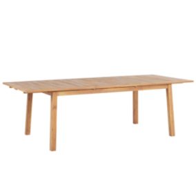 Table de jardin Bois Bois clair CESANA