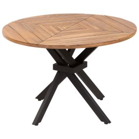 Table de jardin Bois Bois clair LISSONE