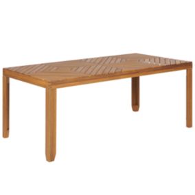 Table de jardin Bois clair BARATTI