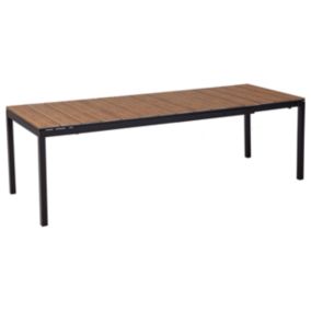 Table de jardin Bois d'ingénierie Bois clair TOFANE