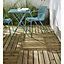 Table de jardin Chiva aqua sea pliante 60 x 60 cm