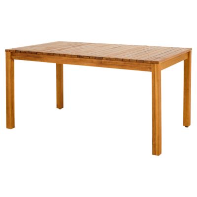 Table de jardin Denia en bois L.150 x l.90 x H.75 cm GoodHome