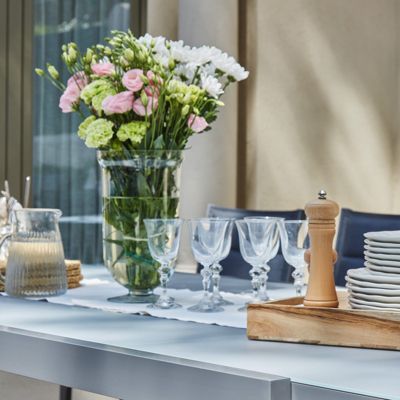 Table de jardin en aluminium gris anthracite 260/180x100 cm - Tokyo