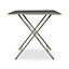 Table de jardin en métal Bistro vert romarin pliante 117 x 77 cm Fermob