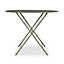 Table de jardin en métal Bistro vert romarin pliante ø96 cm Fermob