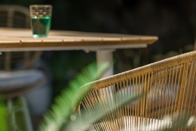 Table de jardin en teck Maldives 160 x 90 cm