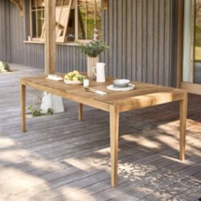 Table de jardin en teck massif 8 places