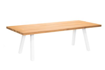 Table de jardin en teck Seychelles 240 x 100 cm