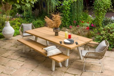 Table de jardin en teck Seychelles 240 x 100 cm