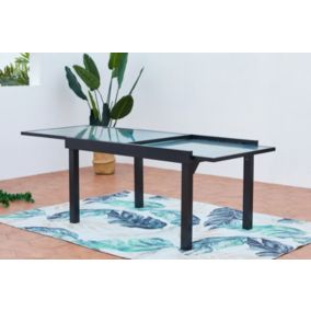 Table de jardin extensible 270 cm en alu BRESCIA