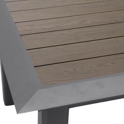 Table de jardin extensible Allure en aluminium