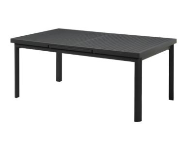 Table de jardin extensible  en aluminium 180/240cm - Anthracite - NAURU de MYLIA