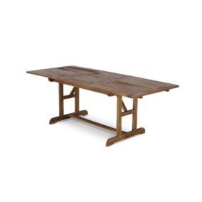 Table de jardin extensible en bois 150/210x90 cm - Java