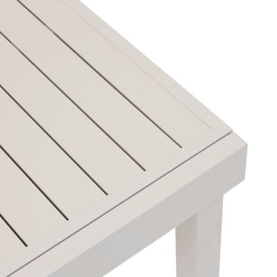 Table de jardin extensible Piazza aluminium argile L.135/270 x l.90 x H.75 cm