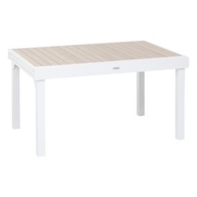 Table de jardin extensible Piazza en aluminium - 10 Places