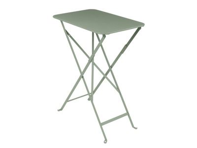 Table de jardin Fermob Bistro acier cactus L.37 x l.57 cm, H.74 cm