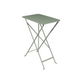 Table de jardin Fermob Bistro acier cactus L.37 x l.57 cm, H.74 cm