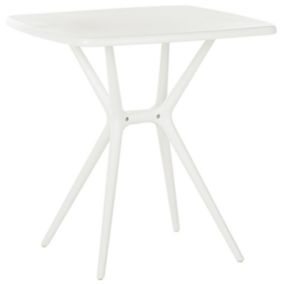 Table de jardin Matériaux synthétiques Blanc SERSALE