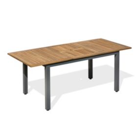 Table de jardin ORSINO alu anthracite - ACACIA
