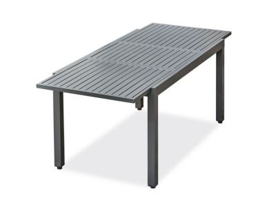 Table de jardin ORSINO en aluminium - GRIS ANTHRACITE
