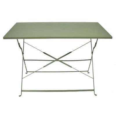 Table de Jardin Pliante 110x70cm Coloris Kaki - MANAE