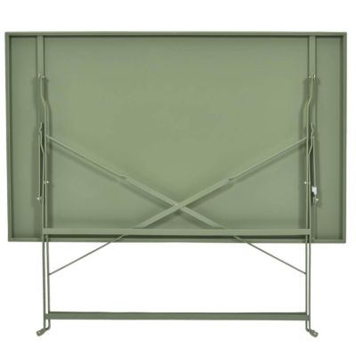 Table de Jardin Pliante 110x70cm Coloris Kaki - MANAE
