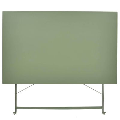 Table de Jardin Pliante 110x70cm Coloris Kaki - MANAE