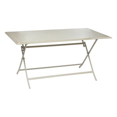 Table de jardin pliante Azua en aluminium