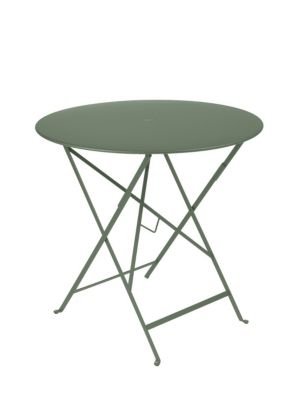Table de jardin pliante Fermob Bistro en métal - Coloris cactus - Ø.77 x H.74 cm