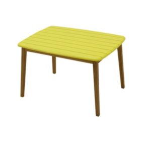 Table de jardin pour enfant en acacia jaune L.80 cm - GOZO de MYLIA