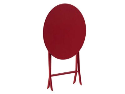 Table de jardin ronde Greensboro diamètre 60 cm Groseille - Hespéride