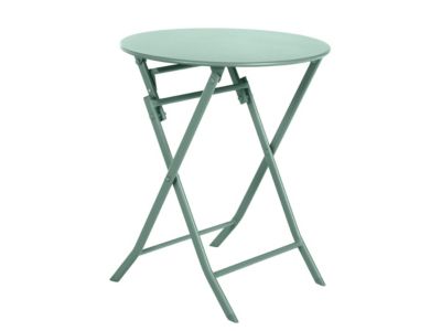 Table de jardin ronde Greensboro diamètre 60 cm Olive - Hespéride