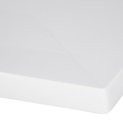 Table de jardin Vega 118 x 77 cm blanc