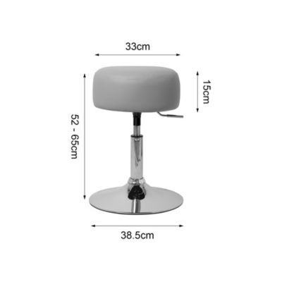 Table de maquillage avec miroir et LED coiffeuse moderne + tabouret gris clair