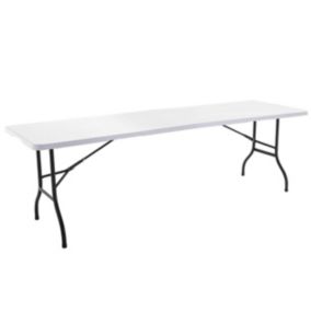 Table de réception avec pieds pliants 240 cm  Oviala