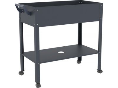 Table de rempotage "Hibiscus"  82 x 43 x 83 cm  Anthracite