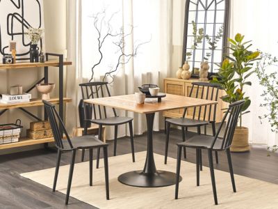 Table de repas BOCA Frêne clair 90 cm 90 cm