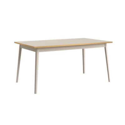 Table de salle à manger design AZUREA  180 cm  Coloris sable