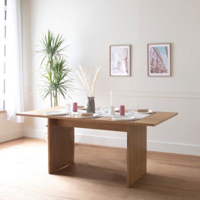 Table en bois style scandinave 180cm ALMA - Happy Garden