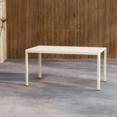 Table extérieure en aluminium 150x85x72 cm Giardini
