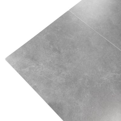 Table extensible 140-200 cm en céramique gris clair béton - MATRIX 2