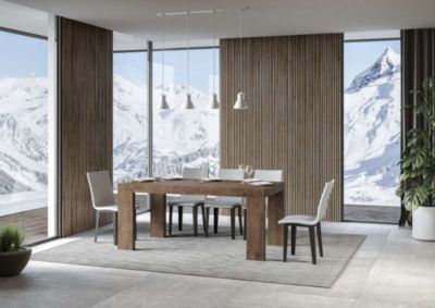 Table Extensible 200/460X90 Cm Roxell Noyer