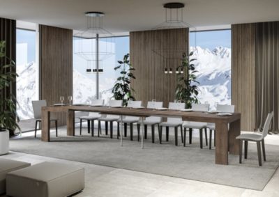 Table Extensible 200/460X90 Cm Roxell Noyer